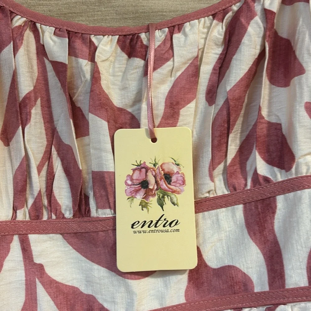 Entro  Tropical‎  Inspired  Print Dress - Picture 11 of 14